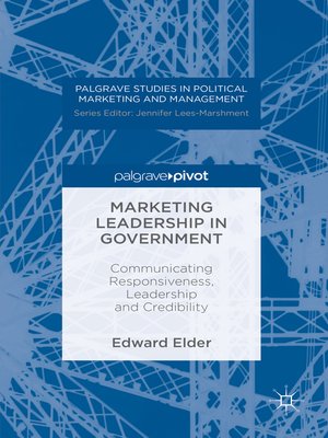 cover image of Marketing Leadership in Government